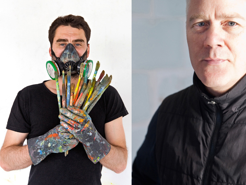 Stephan Laplanche-artiste peintre/Eric Carlson- Architecte- Carbondale